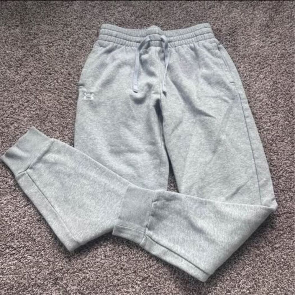 Women’s under armor joggers grey - Picture 3 of 4